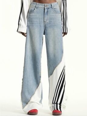 Innovare Denim Eduard Stripe Deconstruct Jeans - Size S